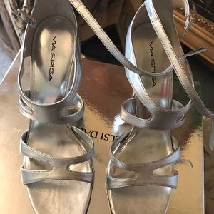 Via Spiga silver metallic